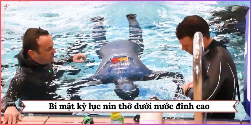 Bí mật kỷ lục nín thở dưới nước đỉnh cao
