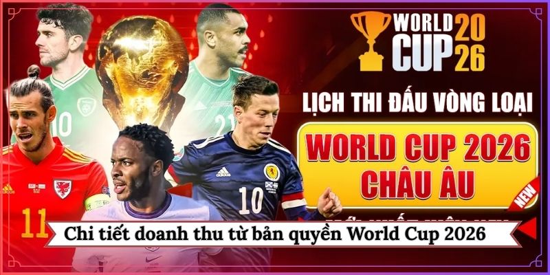 Chi tiết về doanh thu kỷ lục từ bản quyền World Cup 2026