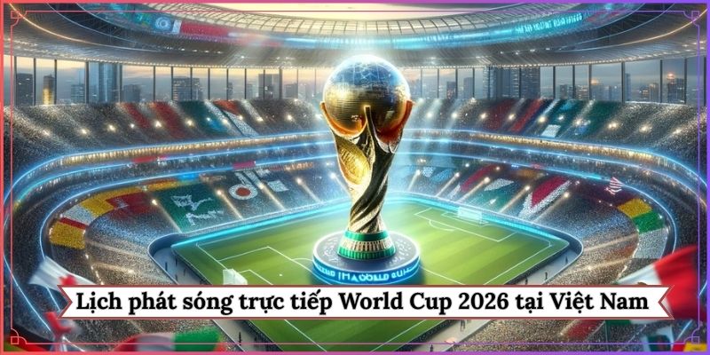 Lịch phát sóng trực tiếp World Cup 2026 tại Việt Nam